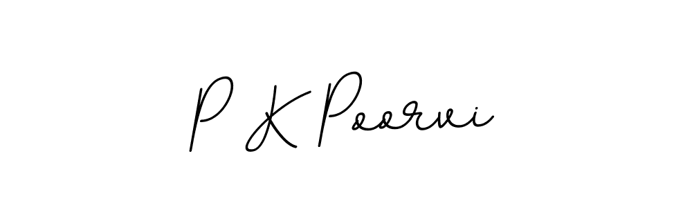 BallpointsItalic-DORy9 is a professional signature style that is perfect for those who want to add a touch of class to their signature. It is also a great choice for those who want to make their signature more unique. Get P K Poorvi name to fancy signature for free. P K Poorvi signature style 11 images and pictures png