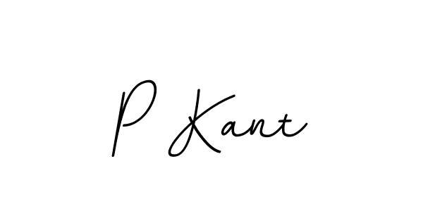 The best way (BallpointsItalic-DORy9) to make a short signature is to pick only two or three words in your name. The name P Kant include a total of six letters. For converting this name. P Kant signature style 11 images and pictures png