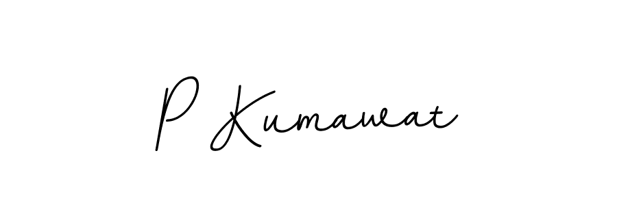 Also we have P Kumawat name is the best signature style. Create professional handwritten signature collection using BallpointsItalic-DORy9 autograph style. P Kumawat signature style 11 images and pictures png