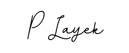 An effortless, minimalist signature concept for P Layek using BallpointsItalic-DORy9 design. Clean lines that look great on any document. P Layek signature style 11 images and pictures png