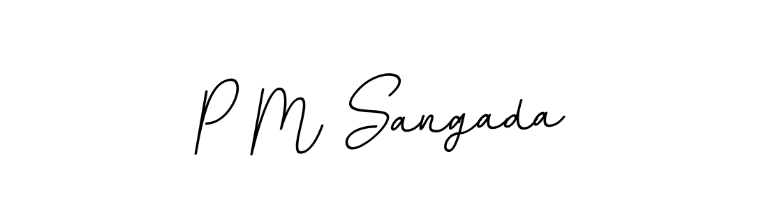 Also You can easily find your signature by using the search form. We will create P M Sangada name handwritten signature images for you free of cost using BallpointsItalic-DORy9 sign style. P M Sangada signature style 11 images and pictures png