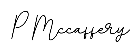How to make P Mccaffery name signature. Use BallpointsItalic-DORy9 style for creating short signs online. This is the latest handwritten sign. P Mccaffery signature style 11 images and pictures png