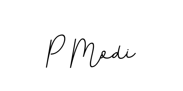 You should practise on your own different ways (BallpointsItalic-DORy9) to write your name (P Modi) in signature. don't let someone else do it for you. P Modi signature style 11 images and pictures png