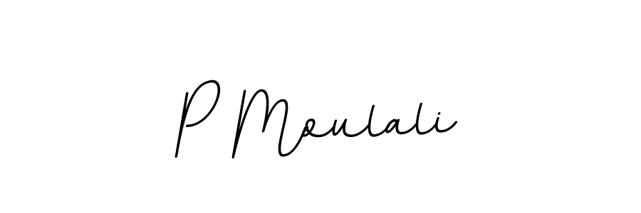 Here are the top 10 professional signature styles for the name P Moulali. These are the best autograph styles you can use for your name. P Moulali signature style 11 images and pictures png