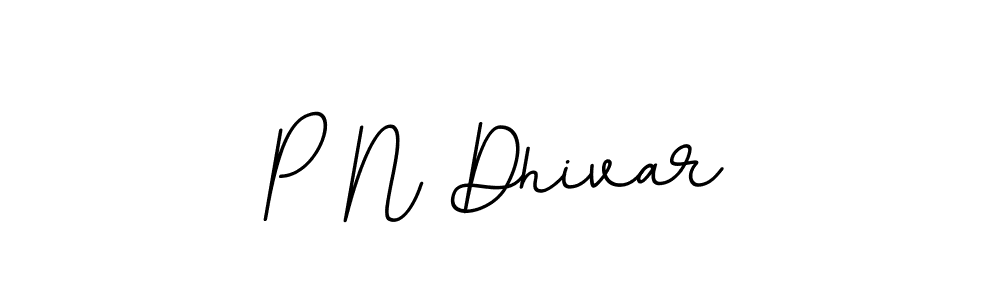 Also we have P N Dhivar name is the best signature style. Create professional handwritten signature collection using BallpointsItalic-DORy9 autograph style. P N Dhivar signature style 11 images and pictures png