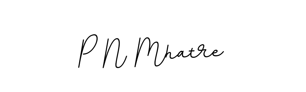 P N Mhatre stylish signature style. Best Handwritten Sign (BallpointsItalic-DORy9) for my name. Handwritten Signature Collection Ideas for my name P N Mhatre. P N Mhatre signature style 11 images and pictures png