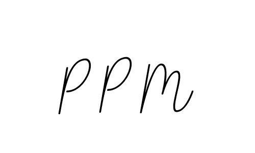 Create a beautiful signature design for name P P M. With this signature (BallpointsItalic-DORy9) fonts, you can make a handwritten signature for free. P P M signature style 11 images and pictures png