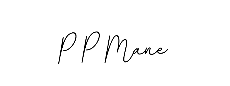 How to make P P Mane name signature. Use BallpointsItalic-DORy9 style for creating short signs online. This is the latest handwritten sign. P P Mane signature style 11 images and pictures png