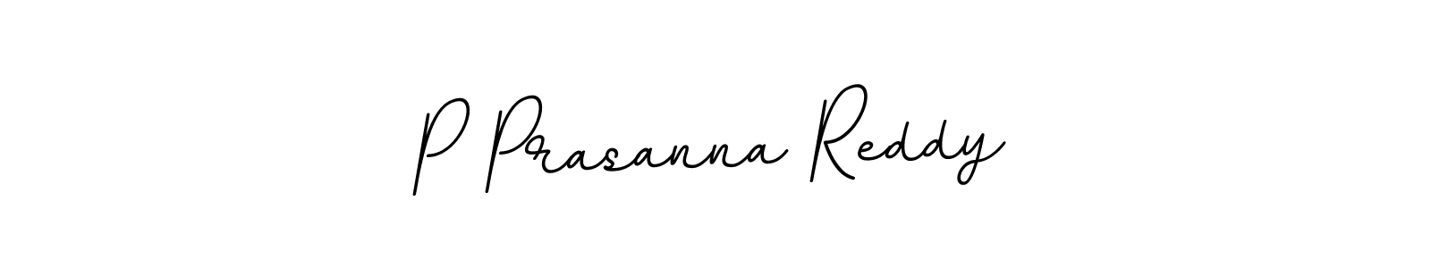 Design your own signature with our free online signature maker. With this signature software, you can create a handwritten (BallpointsItalic-DORy9) signature for name P Prasanna Reddy. P Prasanna Reddy signature style 11 images and pictures png