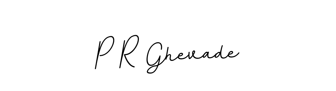 BallpointsItalic-DORy9 is a professional signature style that is perfect for those who want to add a touch of class to their signature. It is also a great choice for those who want to make their signature more unique. Get P R Ghevade name to fancy signature for free. P R Ghevade signature style 11 images and pictures png