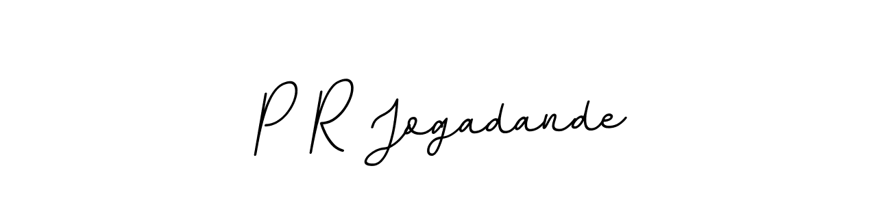 How to make P R Jogadande signature? BallpointsItalic-DORy9 is a professional autograph style. Create handwritten signature for P R Jogadande name. P R Jogadande signature style 11 images and pictures png