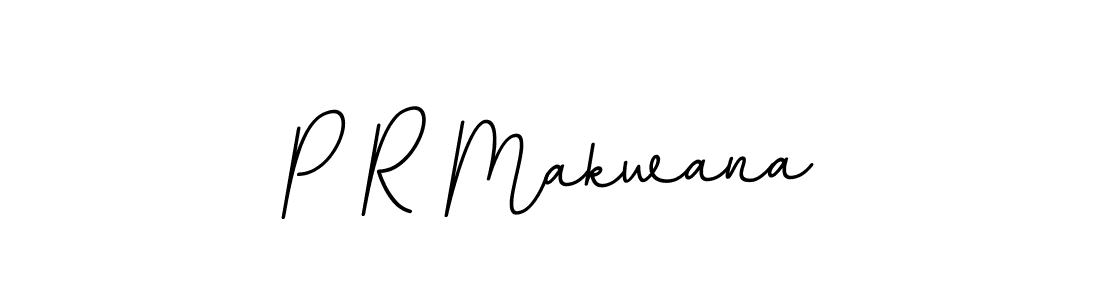 This is the best signature style for the P R Makwana name. Also you like these signature font (BallpointsItalic-DORy9). Mix name signature. P R Makwana signature style 11 images and pictures png