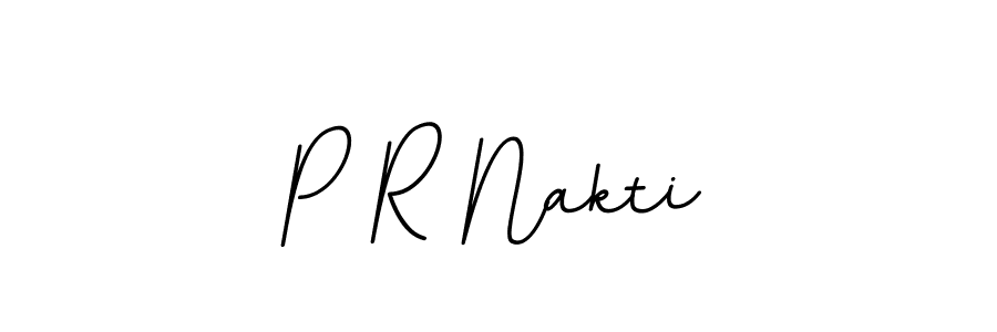 How to Draw P R Nakti signature style? BallpointsItalic-DORy9 is a latest design signature styles for name P R Nakti. P R Nakti signature style 11 images and pictures png