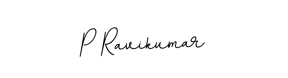 Use a signature maker to create a handwritten signature online. With this signature software, you can design (BallpointsItalic-DORy9) your own signature for name P Ravikumar. P Ravikumar signature style 11 images and pictures png