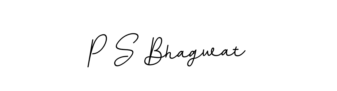 It looks lik you need a new signature style for name P S Bhagwat. Design unique handwritten (BallpointsItalic-DORy9) signature with our free signature maker in just a few clicks. P S Bhagwat signature style 11 images and pictures png