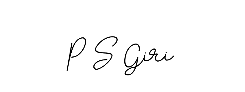 if you are searching for the best signature style for your name P S Giri. so please give up your signature search. here we have designed multiple signature styles  using BallpointsItalic-DORy9. P S Giri signature style 11 images and pictures png