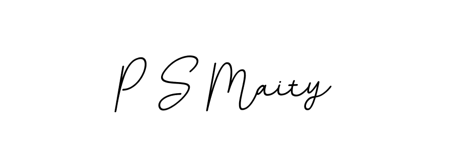 Once you've used our free online signature maker to create your best signature BallpointsItalic-DORy9 style, it's time to enjoy all of the benefits that P S Maity name signing documents. P S Maity signature style 11 images and pictures png