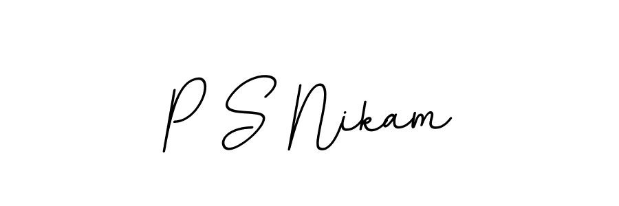 Make a short P S Nikam signature style. Manage your documents anywhere anytime using BallpointsItalic-DORy9. Create and add eSignatures, submit forms, share and send files easily. P S Nikam signature style 11 images and pictures png