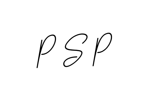 You should practise on your own different ways (BallpointsItalic-DORy9) to write your name (P S P) in signature. don't let someone else do it for you. P S P signature style 11 images and pictures png