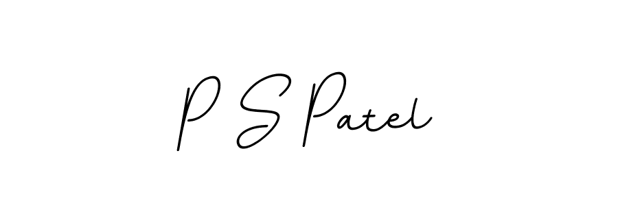 if you are searching for the best signature style for your name P S Patel. so please give up your signature search. here we have designed multiple signature styles  using BallpointsItalic-DORy9. P S Patel signature style 11 images and pictures png