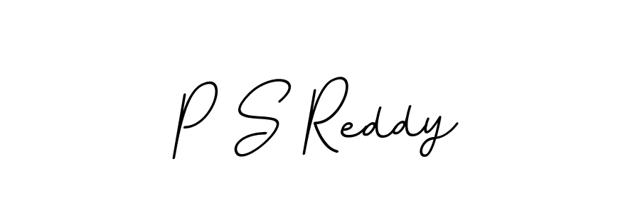 BallpointsItalic-DORy9 is a professional signature style that is perfect for those who want to add a touch of class to their signature. It is also a great choice for those who want to make their signature more unique. Get P S Reddy name to fancy signature for free. P S Reddy signature style 11 images and pictures png