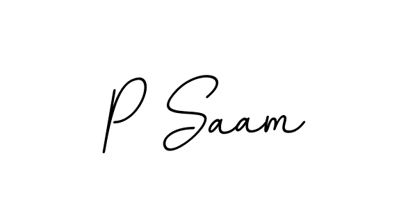 Also we have P Saam name is the best signature style. Create professional handwritten signature collection using BallpointsItalic-DORy9 autograph style. P Saam signature style 11 images and pictures png