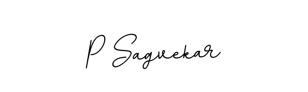 This is the best signature style for the P Sagvekar name. Also you like these signature font (BallpointsItalic-DORy9). Mix name signature. P Sagvekar signature style 11 images and pictures png