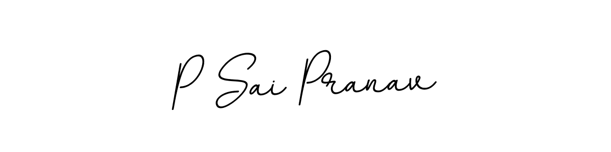 Also we have P Sai Pranav name is the best signature style. Create professional handwritten signature collection using BallpointsItalic-DORy9 autograph style. P Sai Pranav signature style 11 images and pictures png