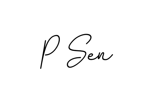 Also You can easily find your signature by using the search form. We will create P Sen name handwritten signature images for you free of cost using BallpointsItalic-DORy9 sign style. P Sen signature style 11 images and pictures png