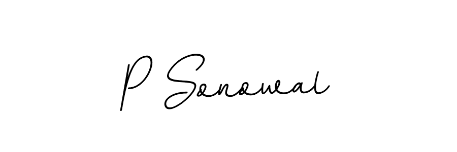 How to Draw P Sonowal signature style? BallpointsItalic-DORy9 is a latest design signature styles for name P Sonowal. P Sonowal signature style 11 images and pictures png