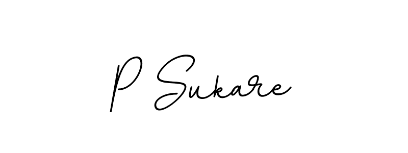 Also we have P Sukare name is the best signature style. Create professional handwritten signature collection using BallpointsItalic-DORy9 autograph style. P Sukare signature style 11 images and pictures png