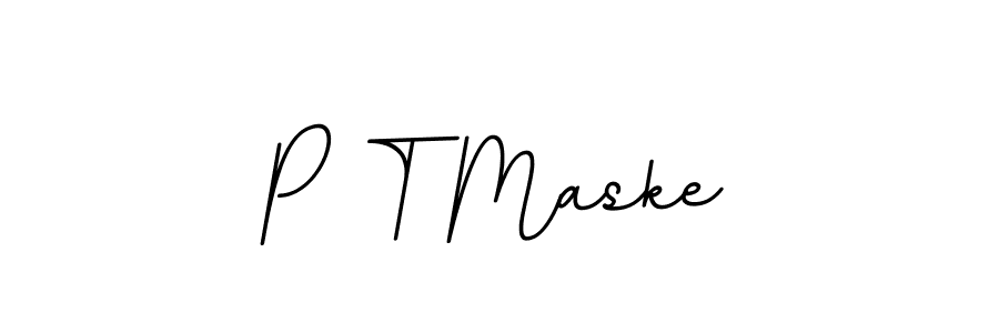 Similarly BallpointsItalic-DORy9 is the best handwritten signature design. Signature creator online .You can use it as an online autograph creator for name P T Maske. P T Maske signature style 11 images and pictures png