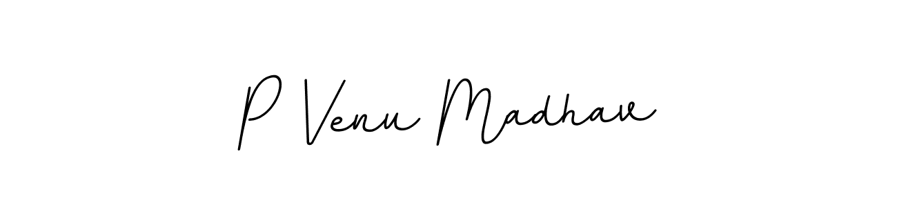How to Draw P Venu Madhav signature style? BallpointsItalic-DORy9 is a latest design signature styles for name P Venu Madhav. P Venu Madhav signature style 11 images and pictures png