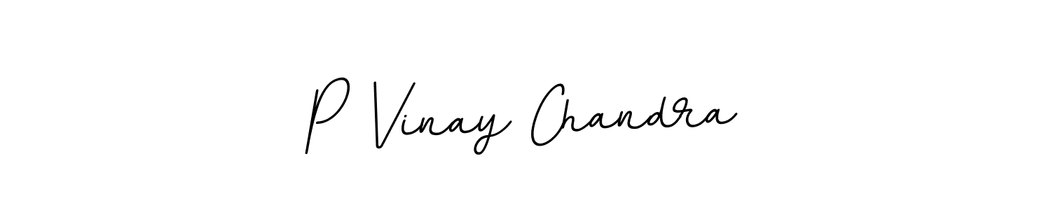 How to make P Vinay Chandra signature? BallpointsItalic-DORy9 is a professional autograph style. Create handwritten signature for P Vinay Chandra name. P Vinay Chandra signature style 11 images and pictures png