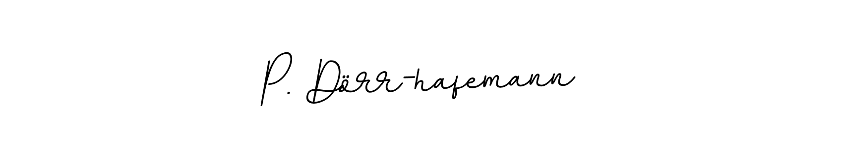 Make a beautiful signature design for name P. Dörr-hafemann. With this signature (BallpointsItalic-DORy9) style, you can create a handwritten signature for free. P. Dörr-hafemann signature style 11 images and pictures png