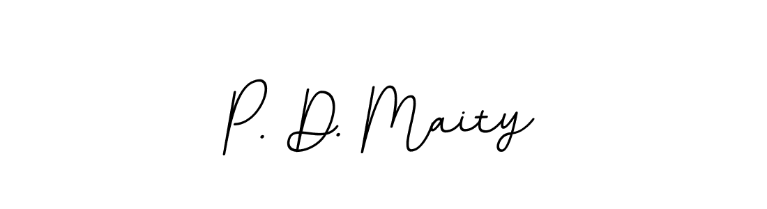 It looks lik you need a new signature style for name P. D. Maity. Design unique handwritten (BallpointsItalic-DORy9) signature with our free signature maker in just a few clicks. P. D. Maity signature style 11 images and pictures png