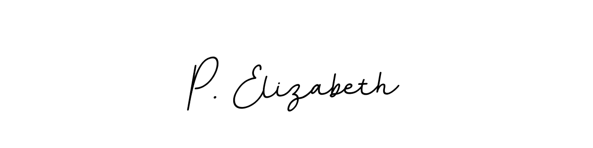 Make a beautiful signature design for name P. Elizabeth. Use this online signature maker to create a handwritten signature for free. P. Elizabeth signature style 11 images and pictures png