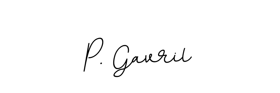 Also You can easily find your signature by using the search form. We will create P. Gavril name handwritten signature images for you free of cost using BallpointsItalic-DORy9 sign style. P. Gavril signature style 11 images and pictures png