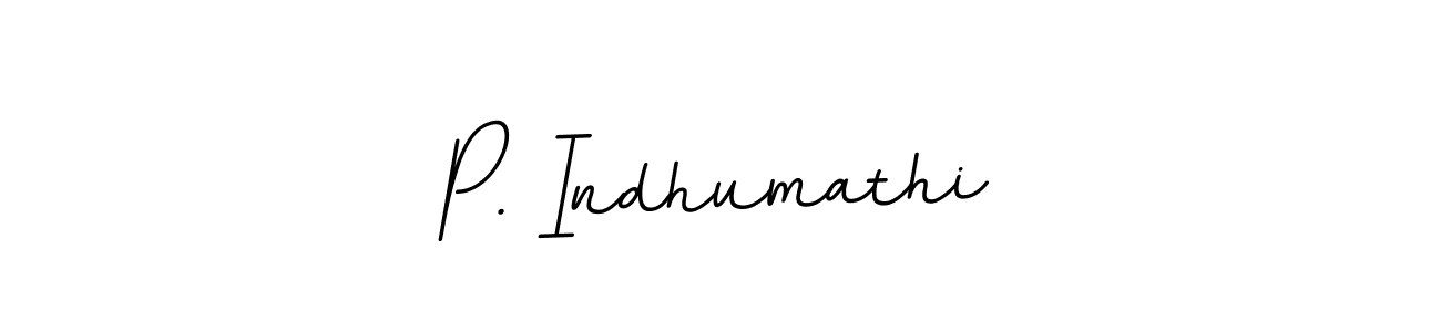 Similarly BallpointsItalic-DORy9 is the best handwritten signature design. Signature creator online .You can use it as an online autograph creator for name P. Indhumathi. P. Indhumathi signature style 11 images and pictures png