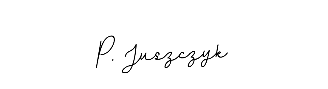 Also we have P. Juszczyk name is the best signature style. Create professional handwritten signature collection using BallpointsItalic-DORy9 autograph style. P. Juszczyk signature style 11 images and pictures png