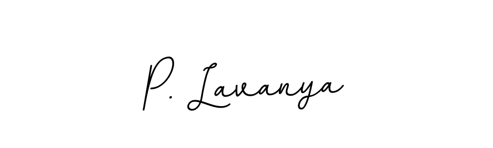 if you are searching for the best signature style for your name P. Lavanya. so please give up your signature search. here we have designed multiple signature styles  using BallpointsItalic-DORy9. P. Lavanya signature style 11 images and pictures png
