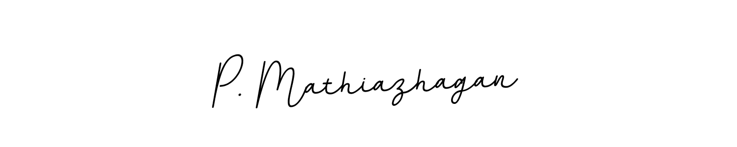 Also we have P. Mathiazhagan name is the best signature style. Create professional handwritten signature collection using BallpointsItalic-DORy9 autograph style. P. Mathiazhagan signature style 11 images and pictures png