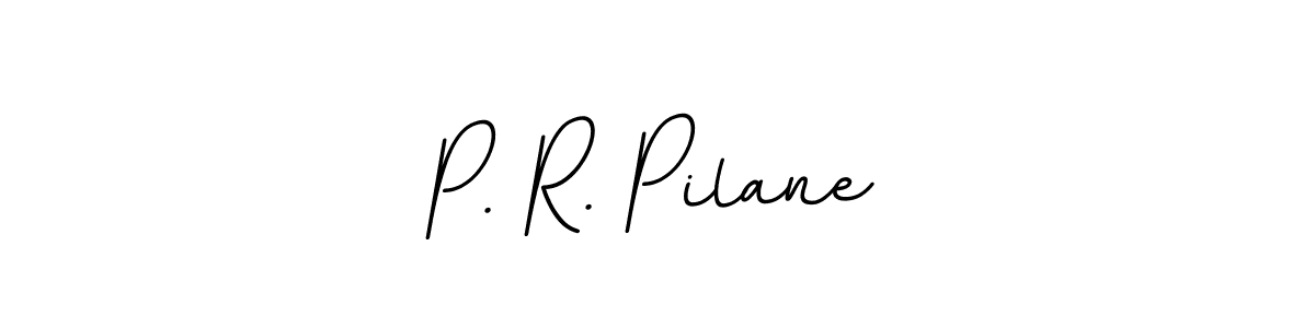 Create a beautiful signature design for name P. R. Pilane. With this signature (BallpointsItalic-DORy9) fonts, you can make a handwritten signature for free. P. R. Pilane signature style 11 images and pictures png