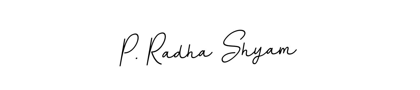 Check out images of Autograph of P. Radha Shyam name. Actor P. Radha Shyam Signature Style. BallpointsItalic-DORy9 is a professional sign style online. P. Radha Shyam signature style 11 images and pictures png