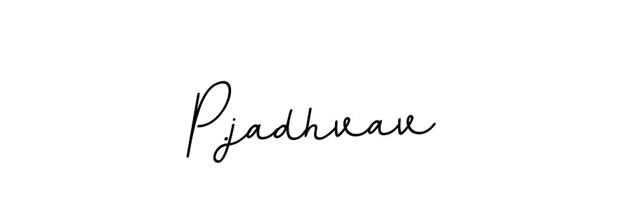 Make a beautiful signature design for name P.jadhvav. Use this online signature maker to create a handwritten signature for free. P.jadhvav signature style 11 images and pictures png