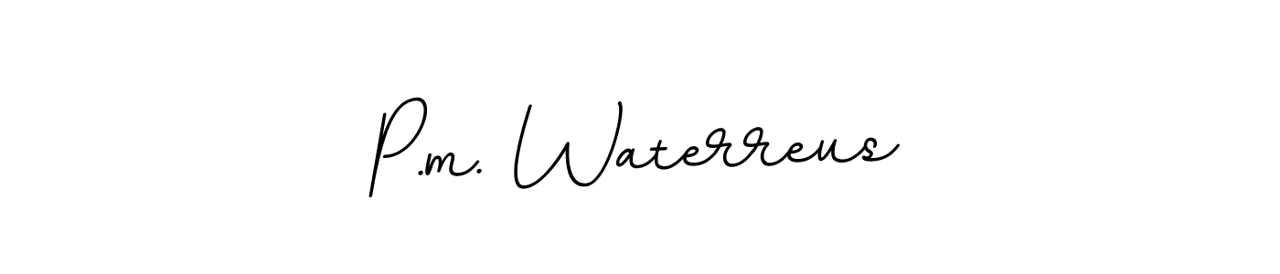 Here are the top 10 professional signature styles for the name P.m. Waterreus. These are the best autograph styles you can use for your name. P.m. Waterreus signature style 11 images and pictures png