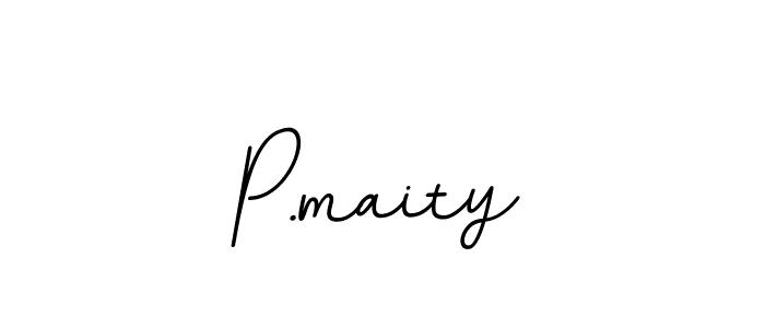 How to Draw P.maity signature style? BallpointsItalic-DORy9 is a latest design signature styles for name P.maity. P.maity signature style 11 images and pictures png