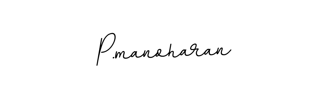 Similarly BallpointsItalic-DORy9 is the best handwritten signature design. Signature creator online .You can use it as an online autograph creator for name P.manoharan. P.manoharan signature style 11 images and pictures png