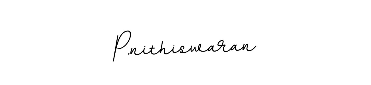 How to make P.nithiswaran signature? BallpointsItalic-DORy9 is a professional autograph style. Create handwritten signature for P.nithiswaran name. P.nithiswaran signature style 11 images and pictures png