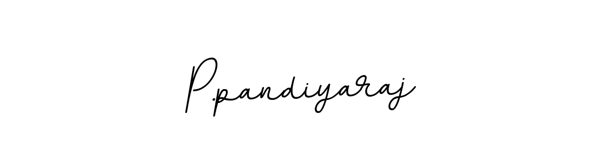 You should practise on your own different ways (BallpointsItalic-DORy9) to write your name (P.pandiyaraj) in signature. don't let someone else do it for you. P.pandiyaraj signature style 11 images and pictures png